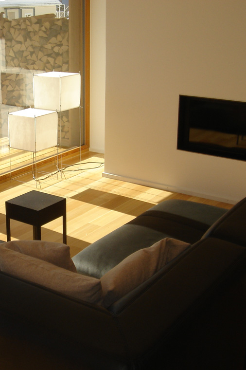 Living room in Apartment Bortji, Davos