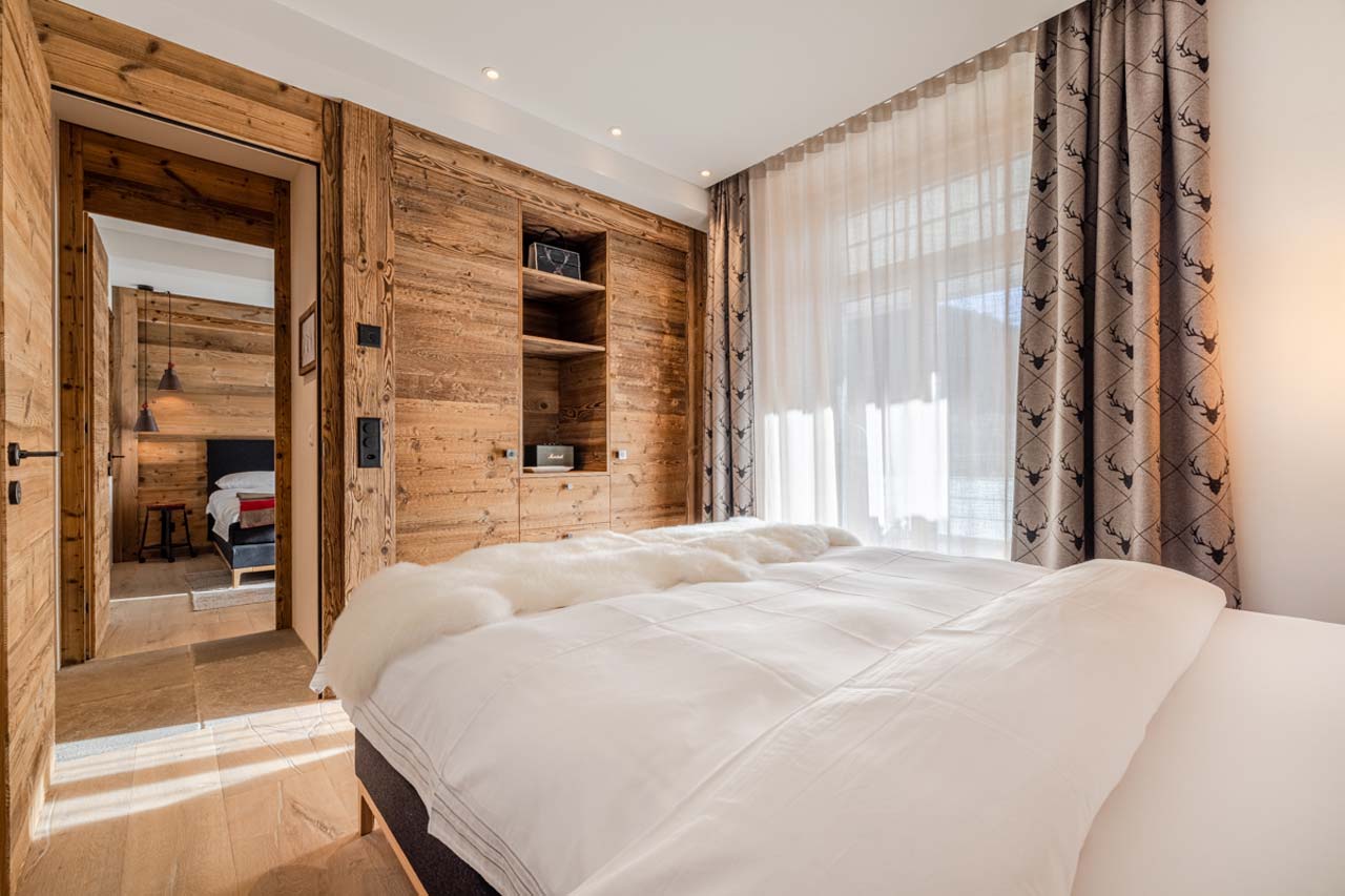 Double bedroom in Apartment Mountain Dream, Davos