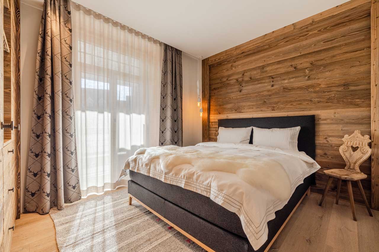 Double bedroom in Apartment Mountain Dream, Davos