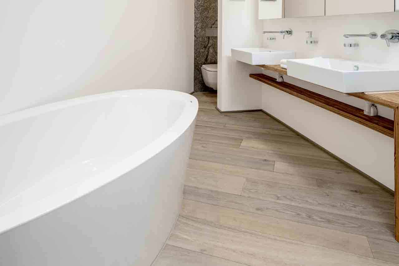Bathroom in Chalet Seehorn, Davos