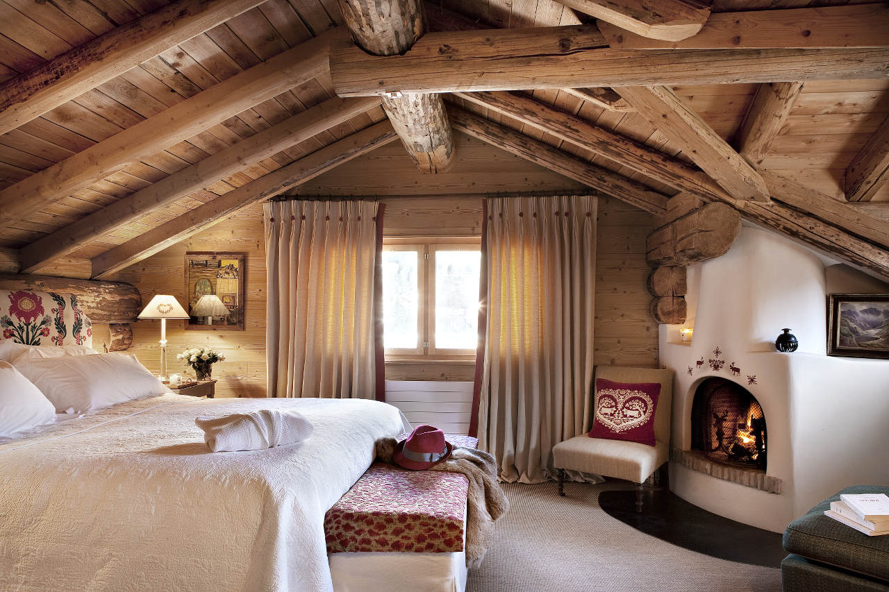 Bedroom in Chalet Bear, Klosters