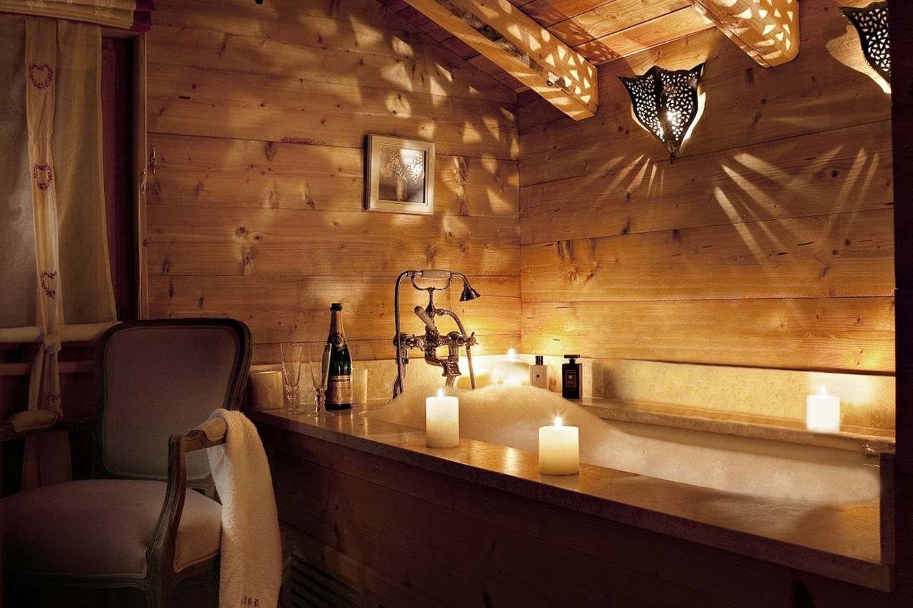 Bathroom in Chalet Bear, Klosters
