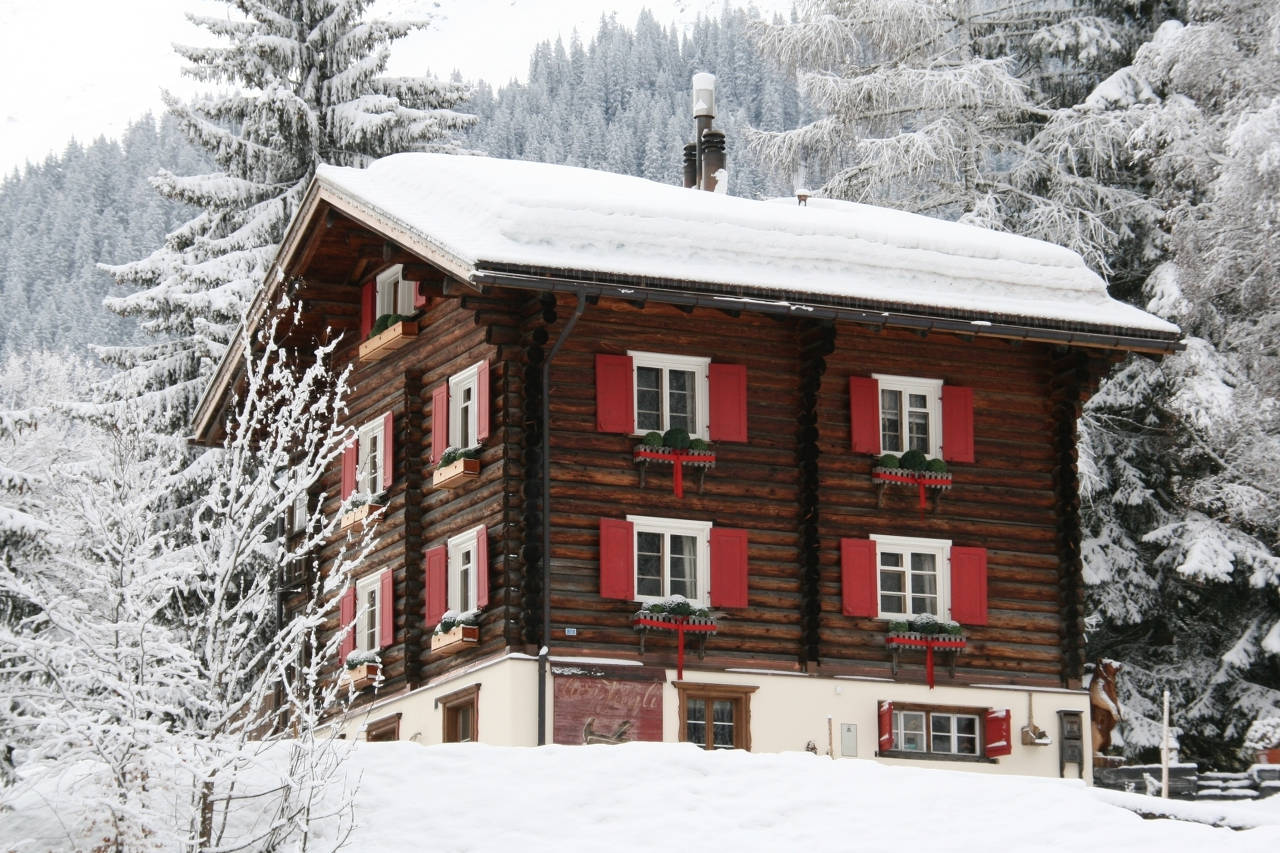 Exterior of Chalet Bear, Klosters