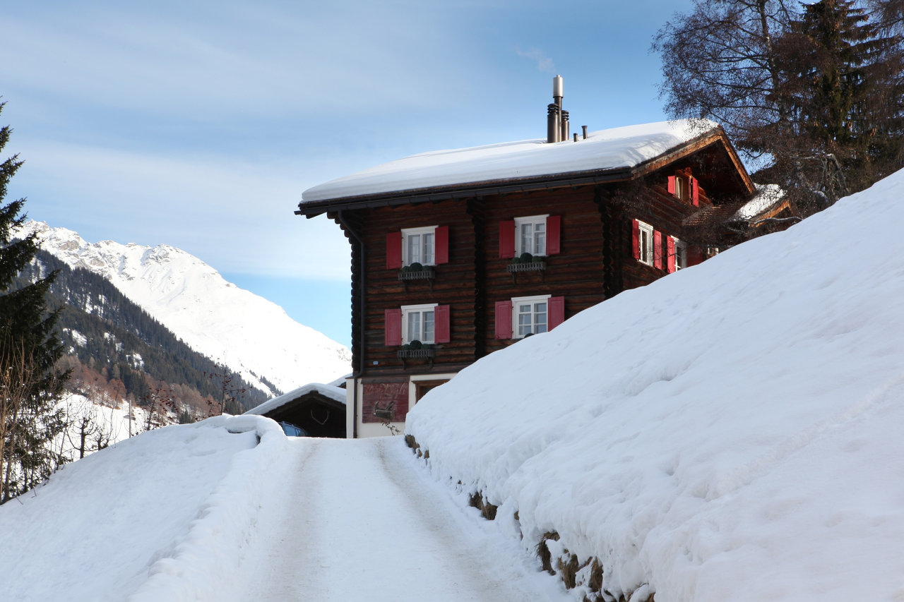 Exterior of Chalet Bear, Klosters