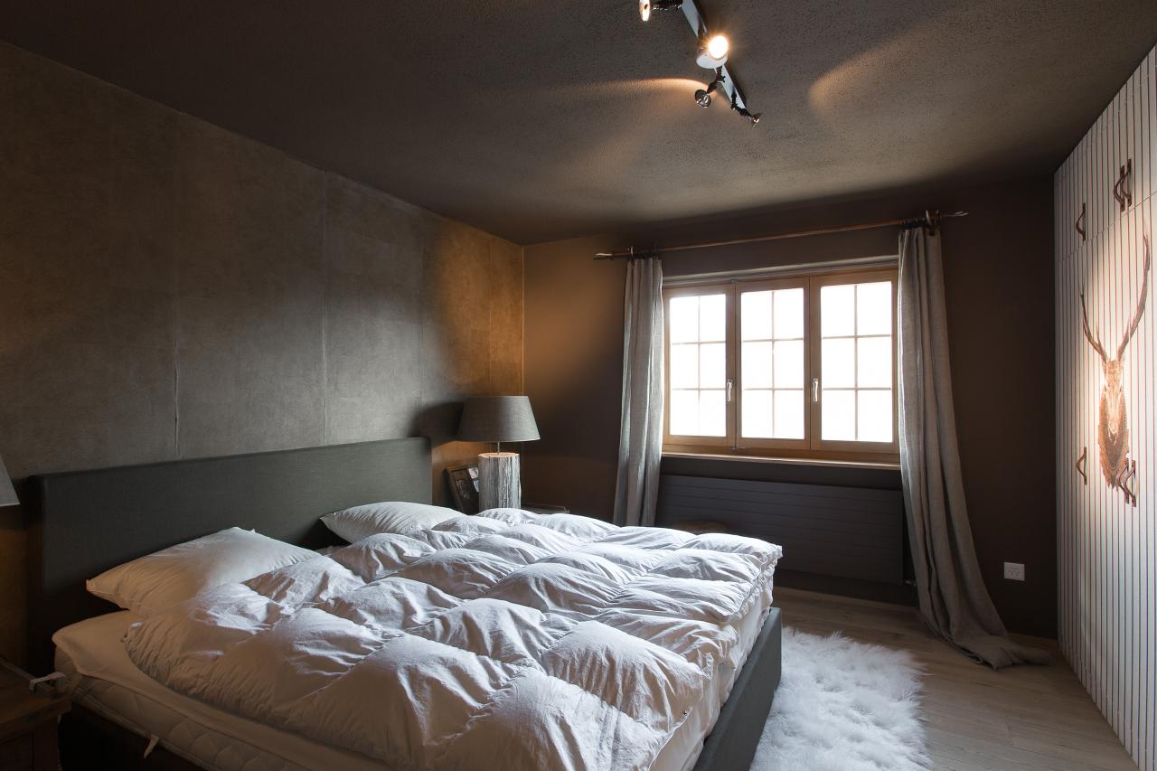 Bedroom in Chalet Bortji, Davos