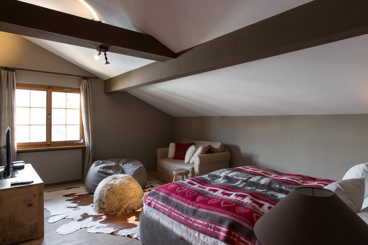 Bedroom in Chalet Bortji, Davos