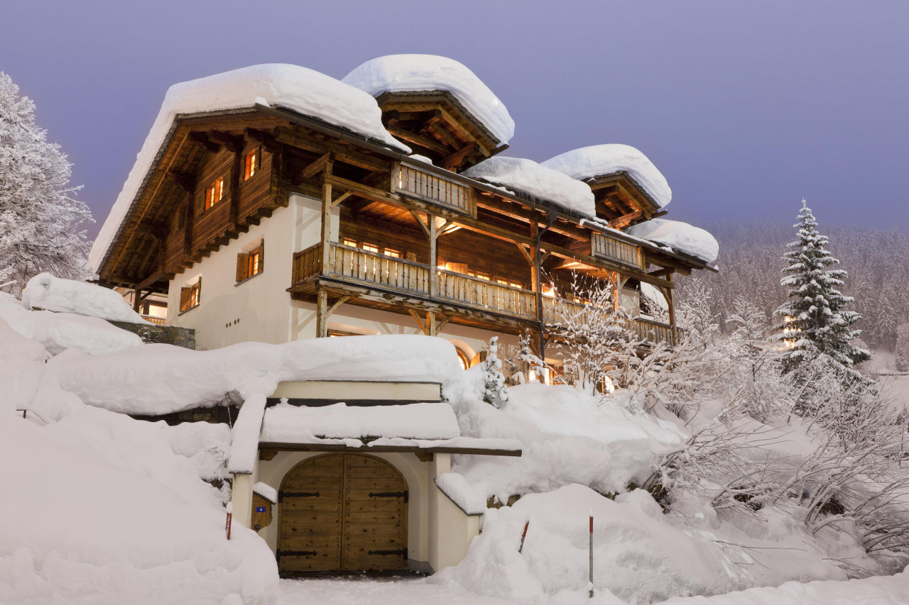 Exterior of Chalet Chimera, Klosters