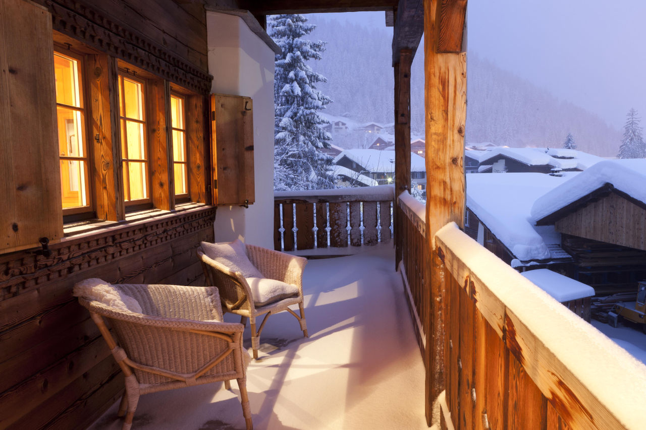 Balcony in Chalet Chimera, Klosters