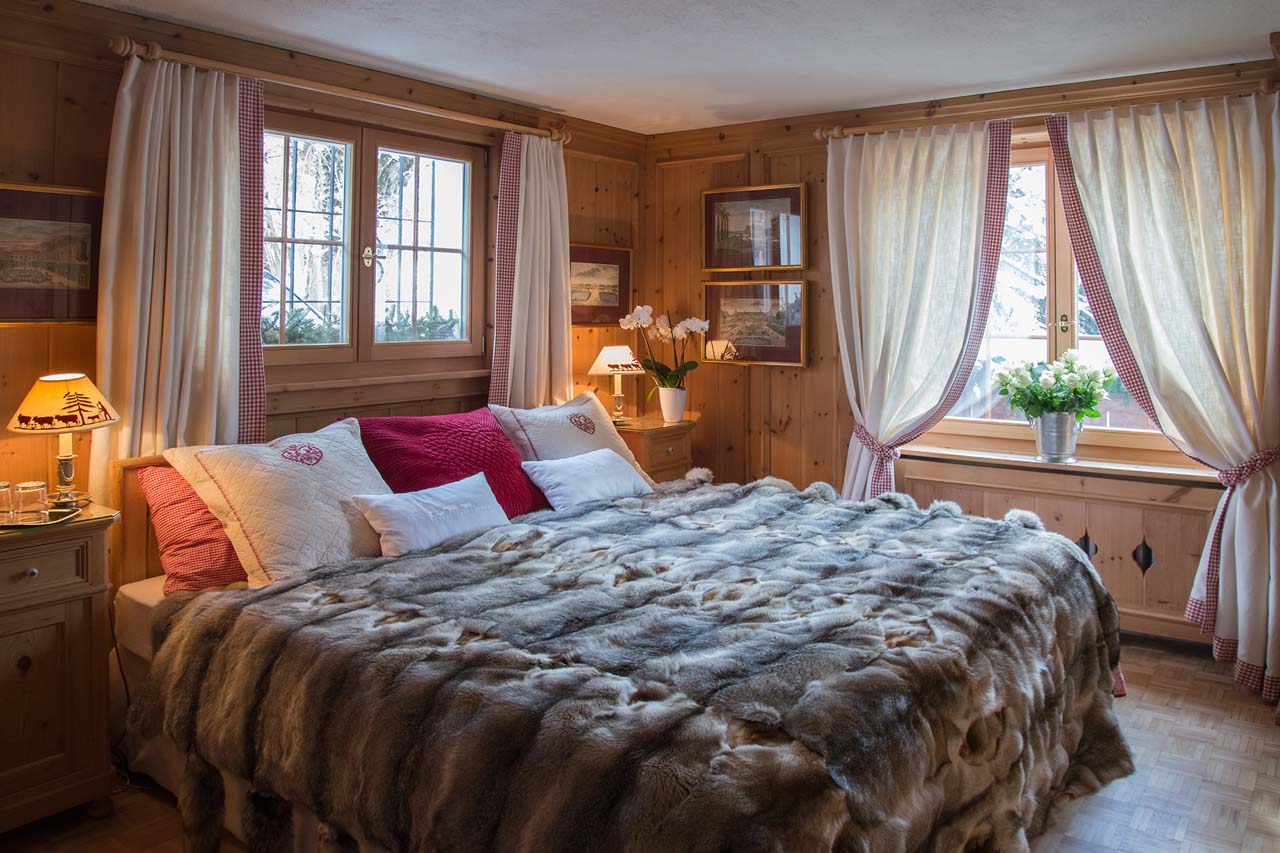 Bedroom at Chalet Maldeghem, Klosters