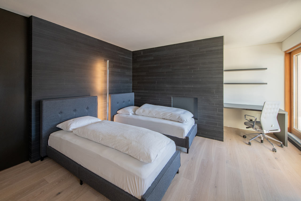 Bedroom in Penthouse Flora, Davos