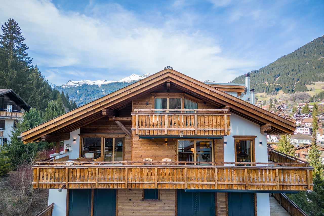 Exterior of Penthouse Silvretta, Klosters