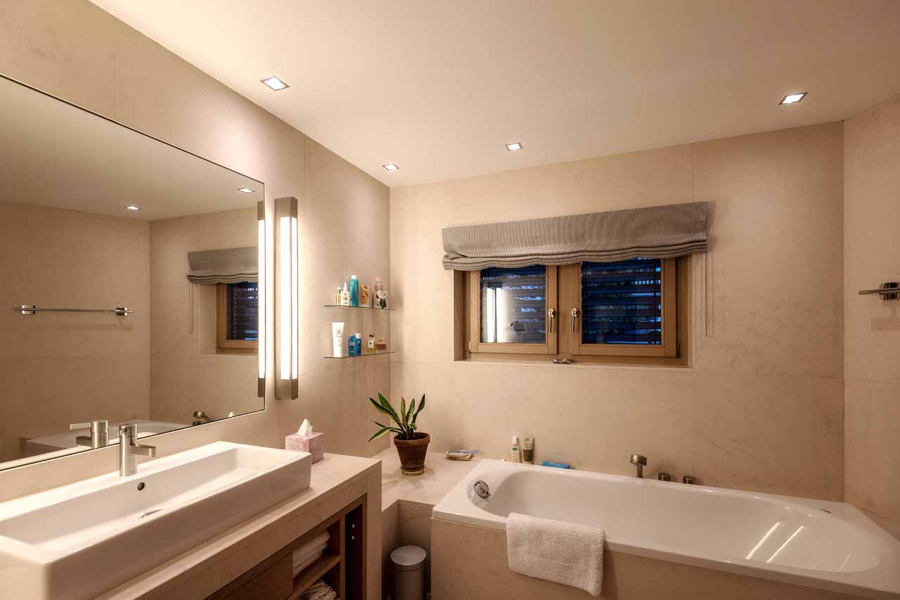 Bathroom in Villa Grialetsch, Klosters
