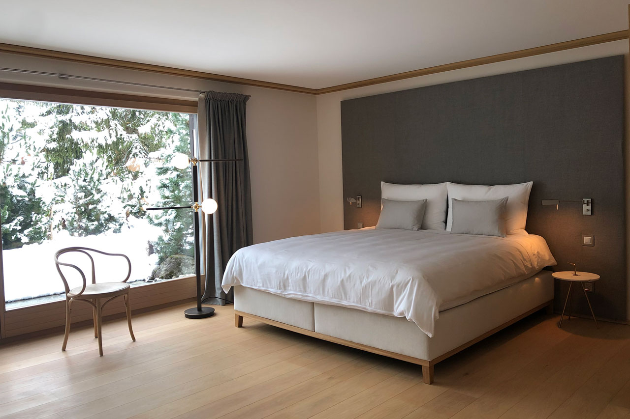 Bedroom in Villa Grialetsch, Klosters