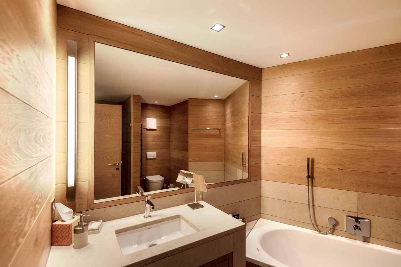Bathroom in Villa Grialetsch, Klosters