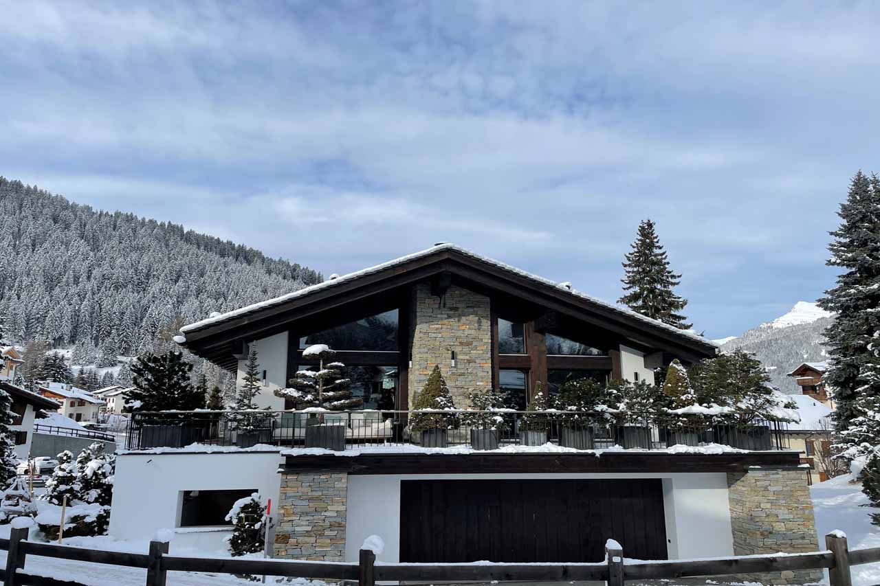 Exterior of Villa Grialetsch, Klosters
