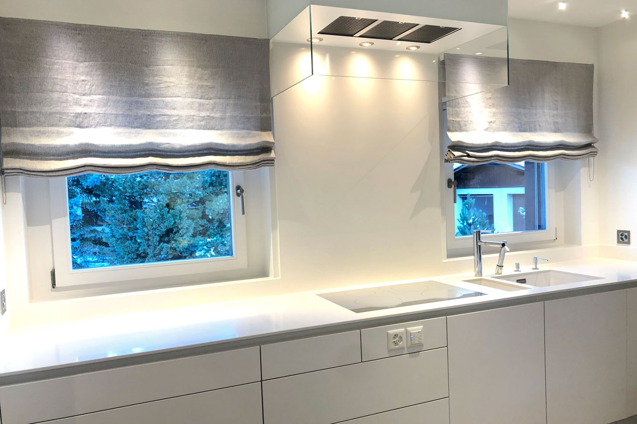 Kitchenette in Villa Grialetsch