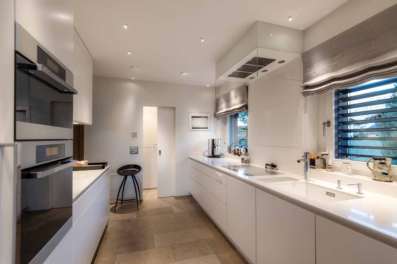 Kitchen in Villa Grialetsch