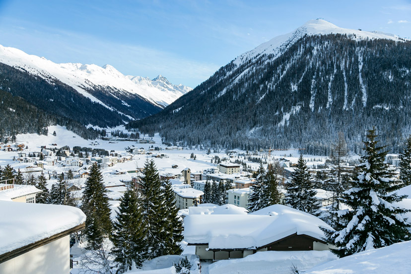 View of Davos